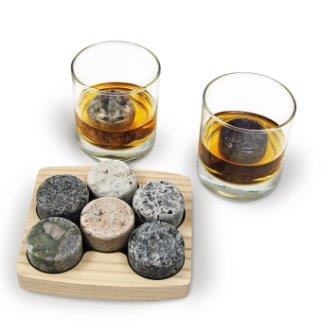 Granite Whiskey Chilling Stones "On the Rocks"