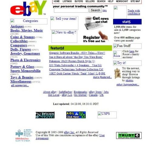 ebay statistics