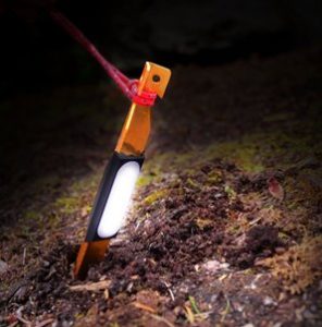 Tent StakeLight with LED Light and Emergency Strobe