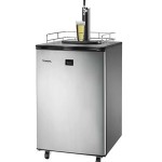 Freestanding Full Keg Kegerator Beer Fridge Dispenser LCD Temp