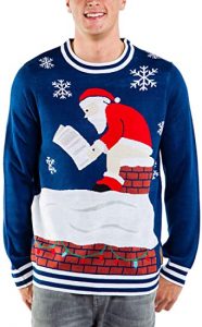 Santa Pooping Christmas Sweater